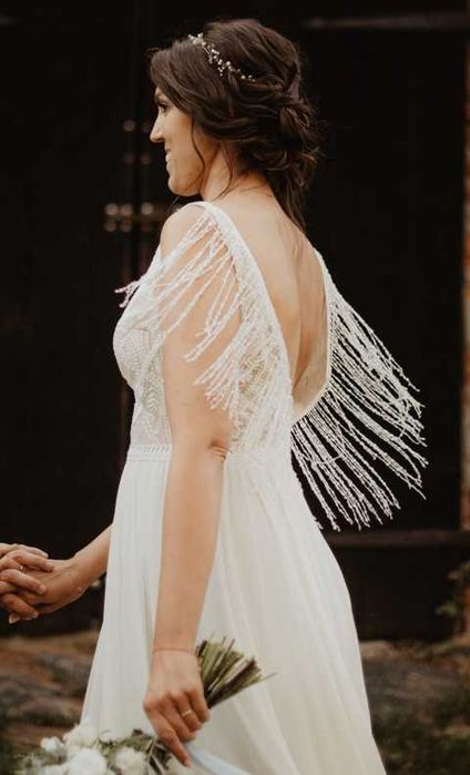 Sukienka ślubna boho