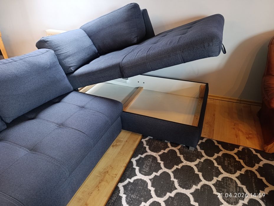 Narożnik z funkcją spania