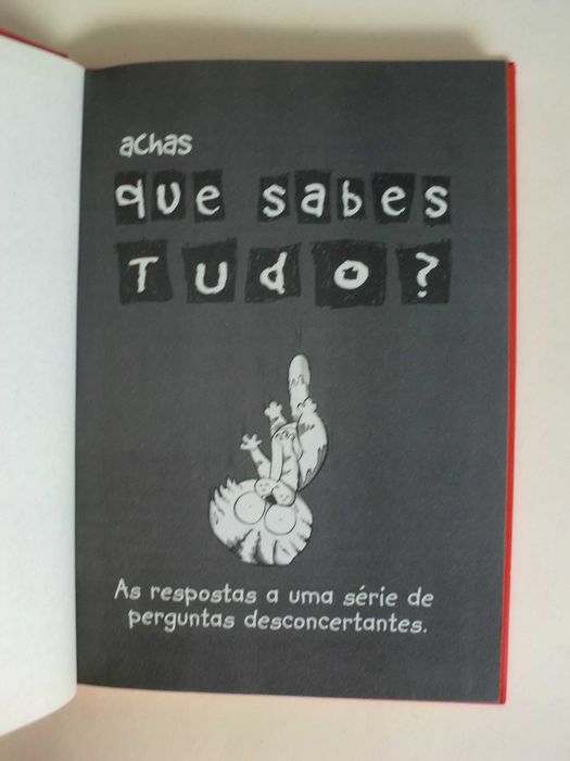 Achas que sabes tudo?
por Guy Campbell