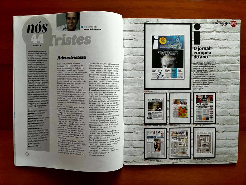 Revista Nós 44 - Tristes