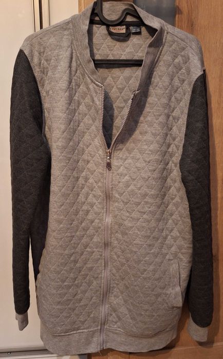 Bluza męska szara rozpinana LIVERGY - rozmiar L 52/54