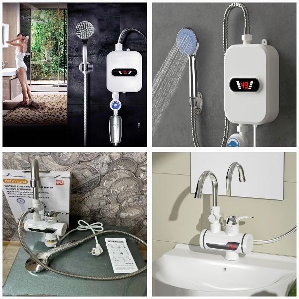 Водонагрівач проточний Водонагреватель проточный бойлер Нагрівач води