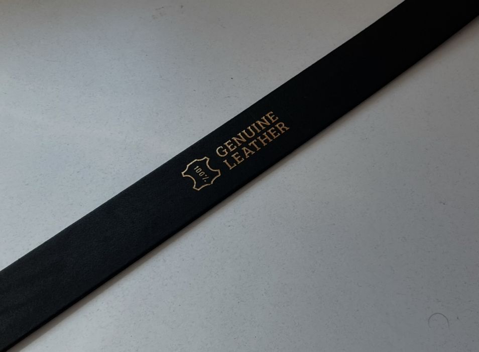 Кожаный ремень автомат без пряжки / ремінь шкіряний автомат без пряжки