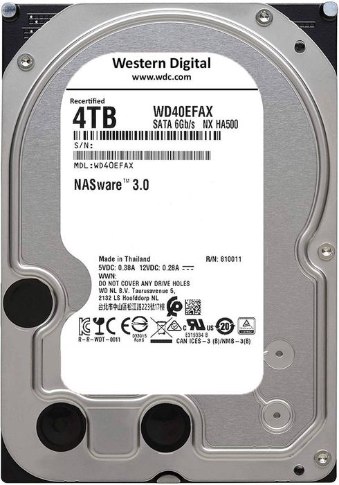 Dysk Hdd Western Digital Wd40Efax 4Tb