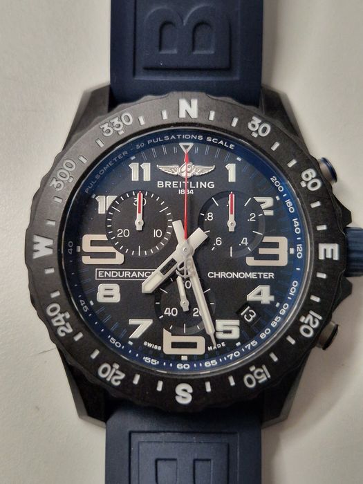 Breitling Endurance Pro 44 Blue – Full Set – Garantia até 2028
