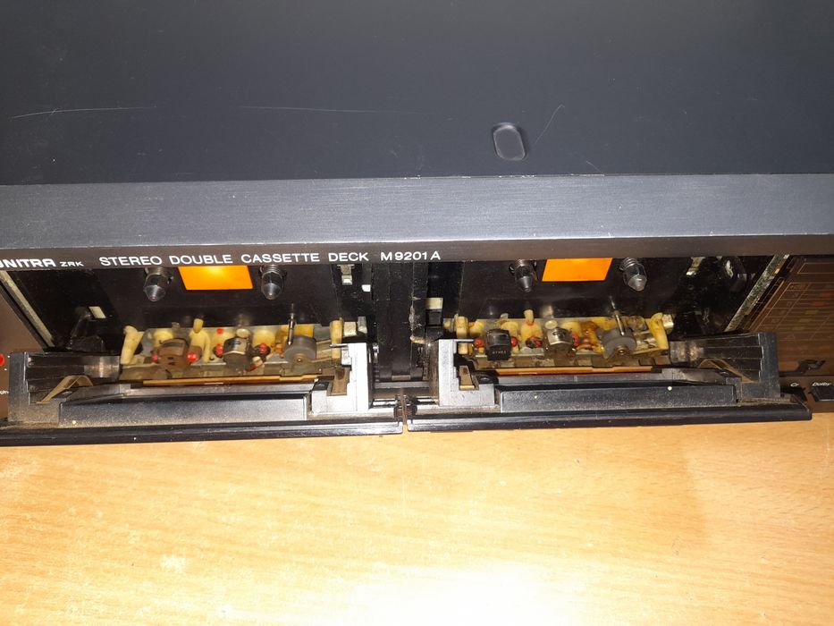 Wieża Unitra amplituner AT 9115 deck M1902A