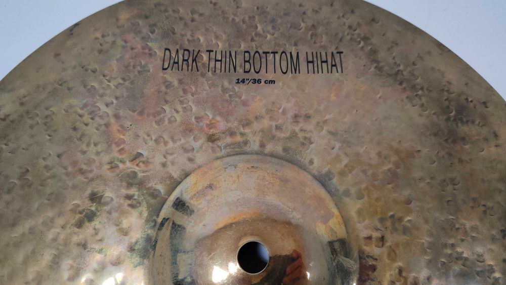 Hi-Hat Zildjian K Dark THIN  14" - 787, 1020g - talerze do perkusji