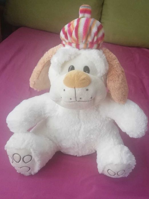 Maskotka piesek bernardyn pluszak 41cm