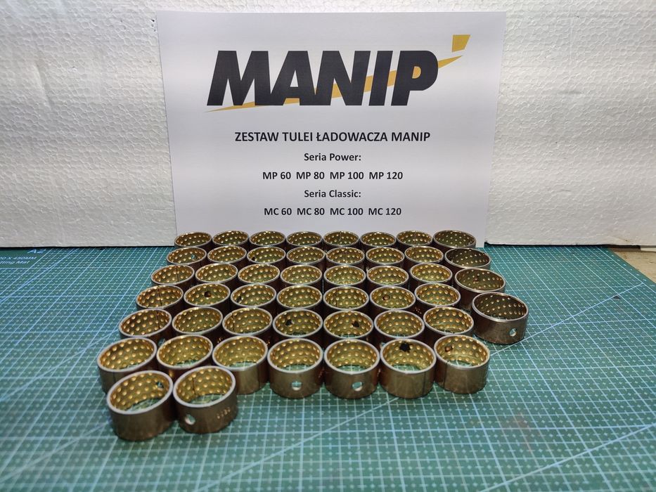 Zestaw tulei ładowacza MANIP seria Power i Classic MP100 MP120 MC120