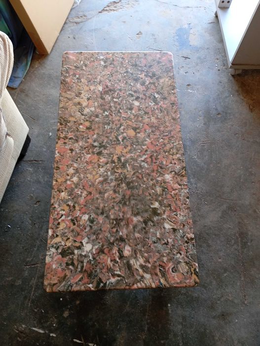 Mesa de apoio rústica