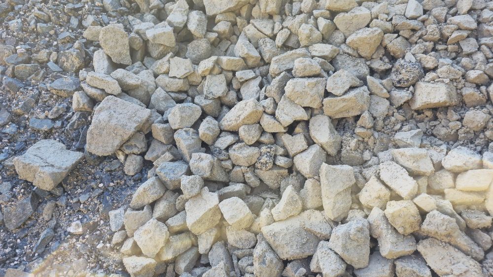 Kliniec tłuczeń drogowy  0-63 mm  Recykling,  zwietrzelina.