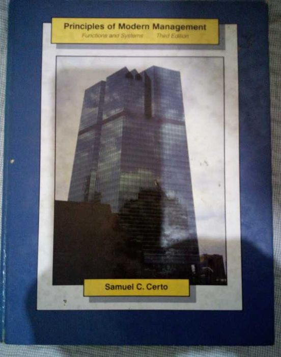 Modern Management: Functions and Systems - Samuel Certo
