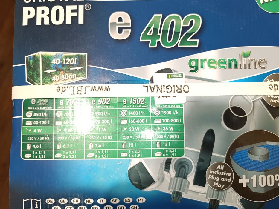 Наружный фильтр Cristal Profi e402