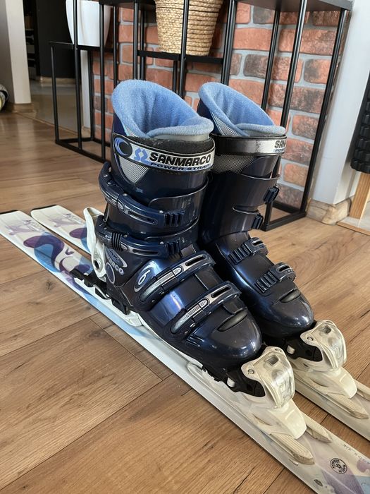 Konplet narciarski- narty i buty 39