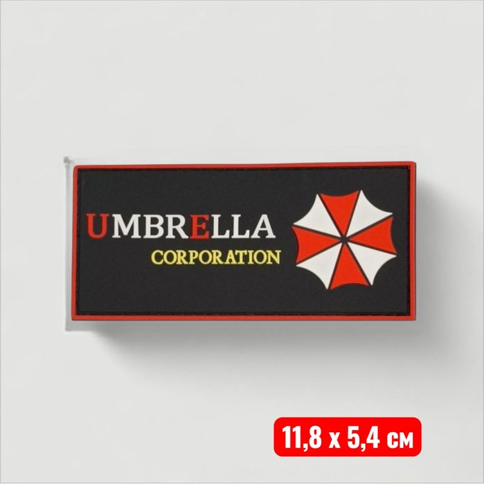 Шеврон Umbrella Corporation Патч / нашивка на липучці SWAT 5.11 из ПВХ