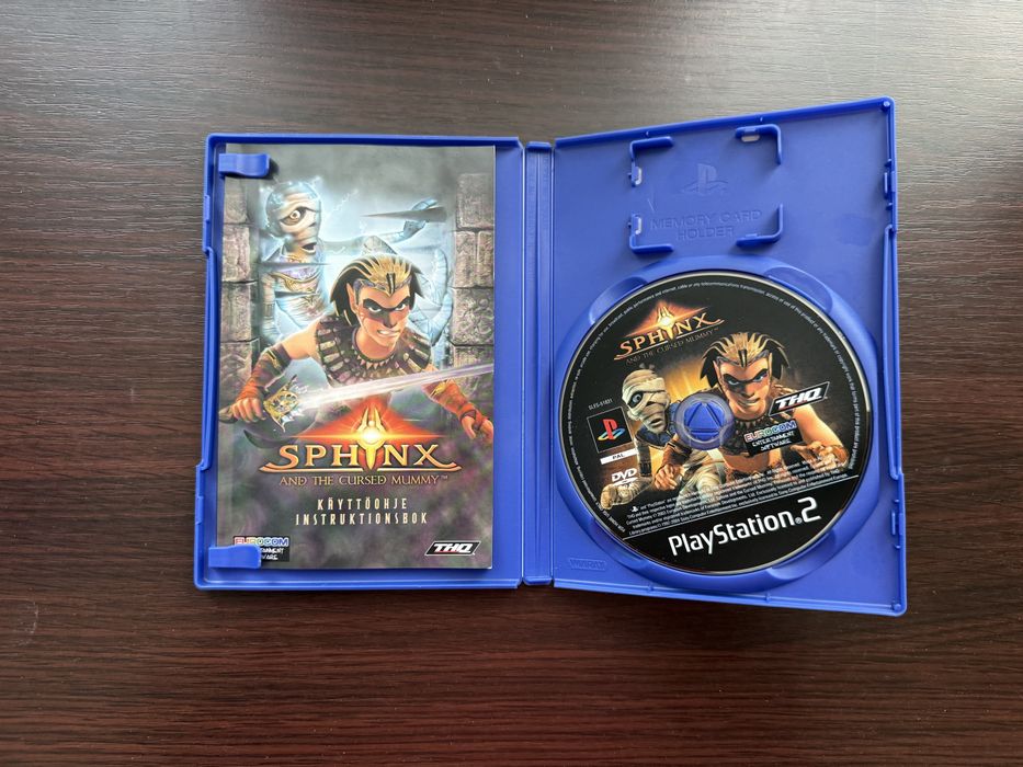 sphinx and the cursed mummy  ps2