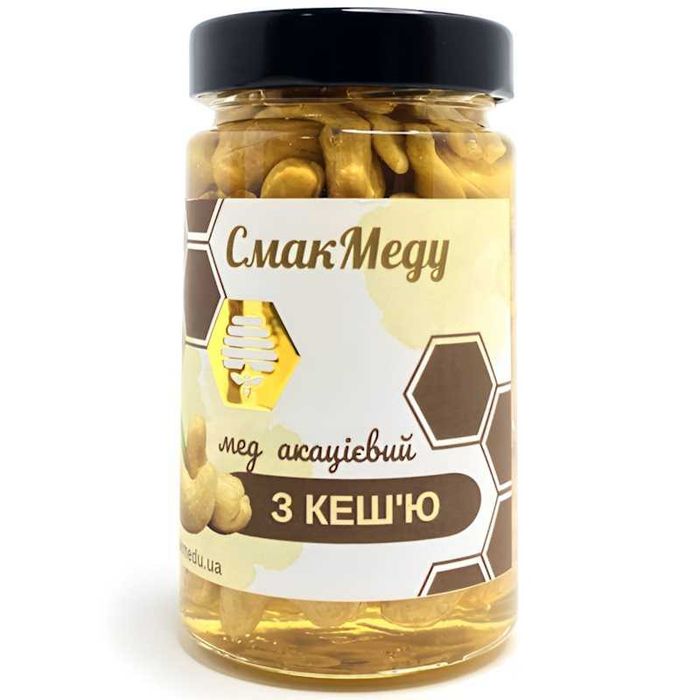 Мед з кеш'ю 250 г