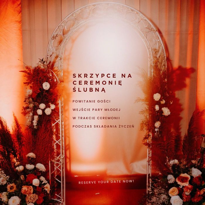 Skrzypce na ślub, wesele || Oprawa muzyczna | wolne terminy | violin