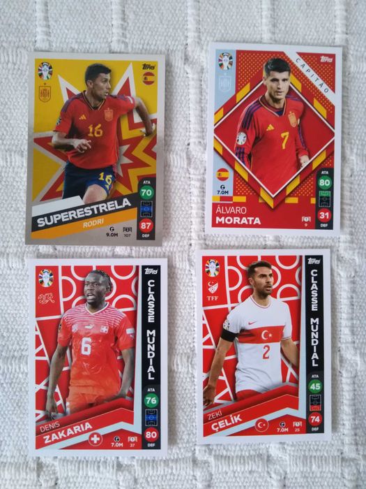 Cartas/Cromos/Autocolantes Vários