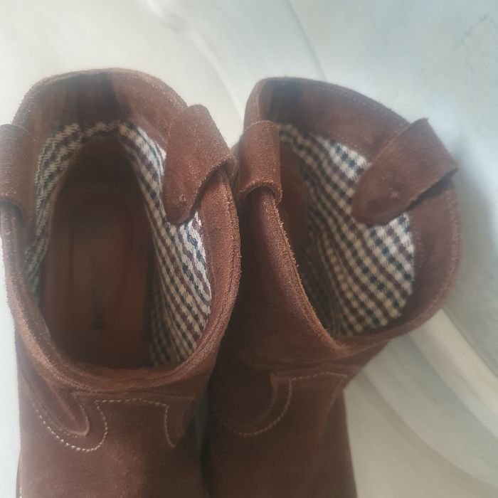 Botki Nescior skora naturalna 39