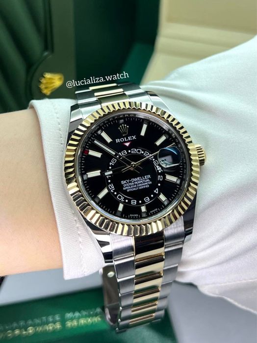 Годинник ROLEX Sky-Dweller 326933 Сталь/Золото