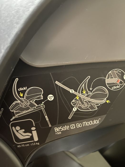 Автолюлька від 0 до 1 року Mima be Safe