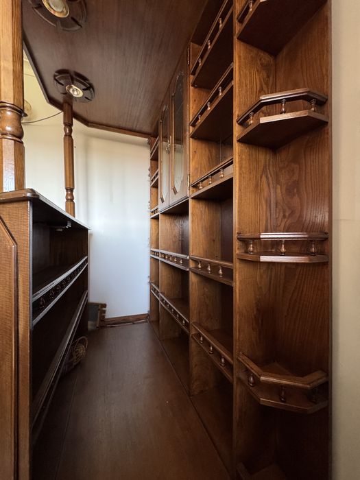 Móvel de bar vintage em madeira maciça, c cerca de 40/50 anos p/ venda