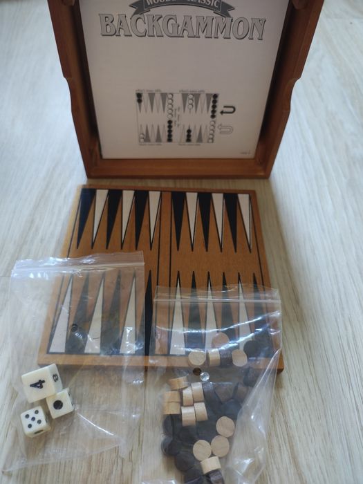 Gra planszowa, strategiczna- backgammon