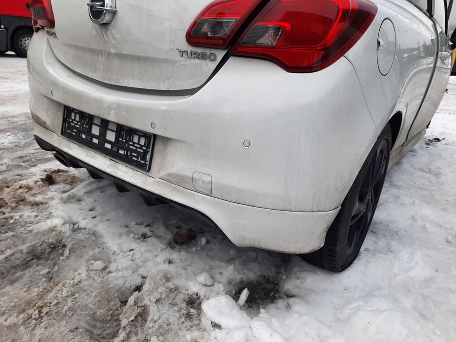 zderzak tył tylny Z40R Opel Corsa E OPC 3D 4x PDC