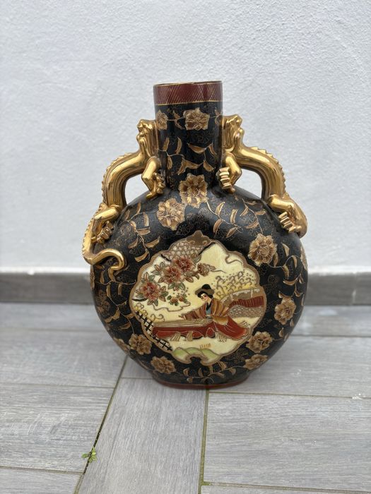 Ânfora / pote Oriental 40 cm