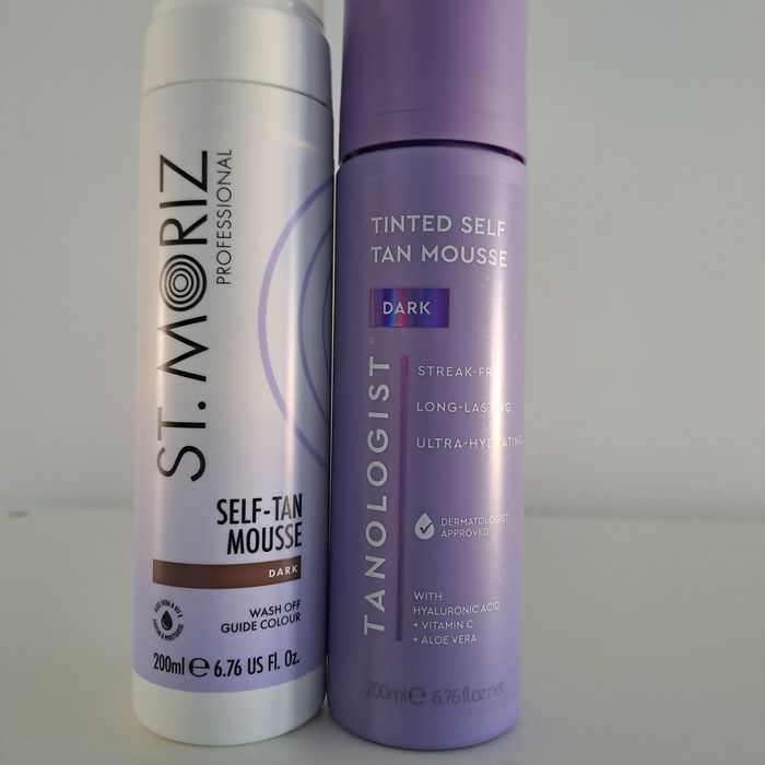 Zestaw pianek samooplających  ST.MORIZ Dark i TANOLOGIST Dark 200 ml