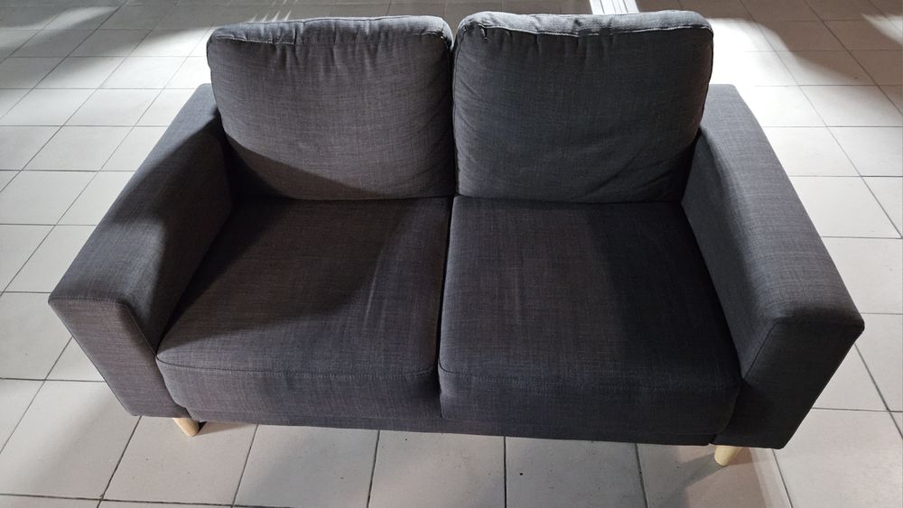 Диван JYSK EGENSE 2-місний т.сірий