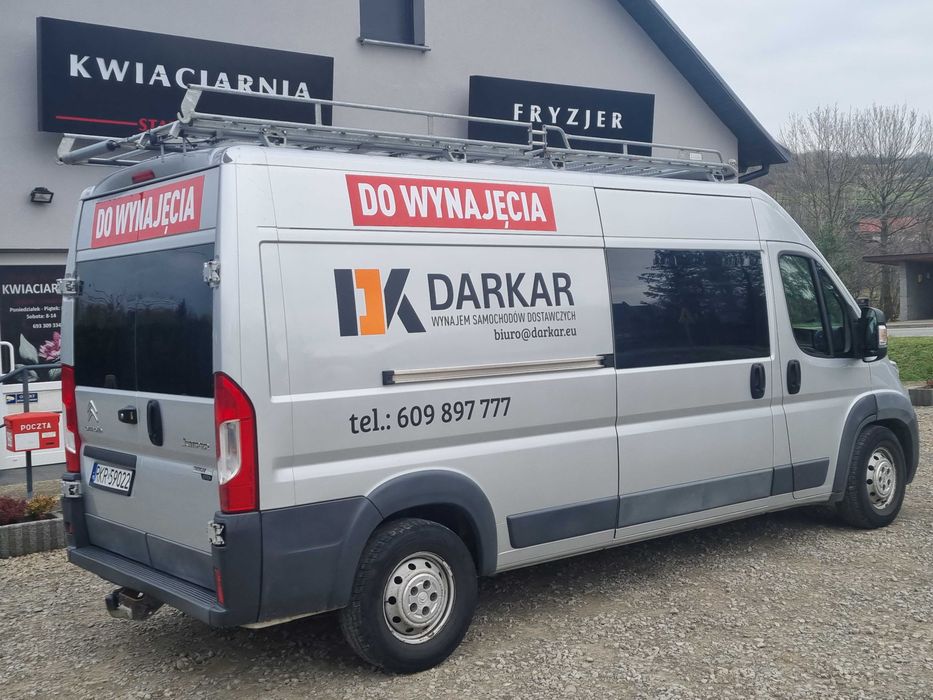 Bus wynajem citroen Jumper L4H2 DARKAR