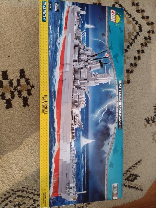 COBI 4811 Pancernik MUSASHI (1:300) – Unikat