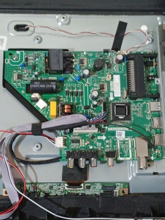 Placa Mãe e Colunas de Smart TV led 32 polegadas