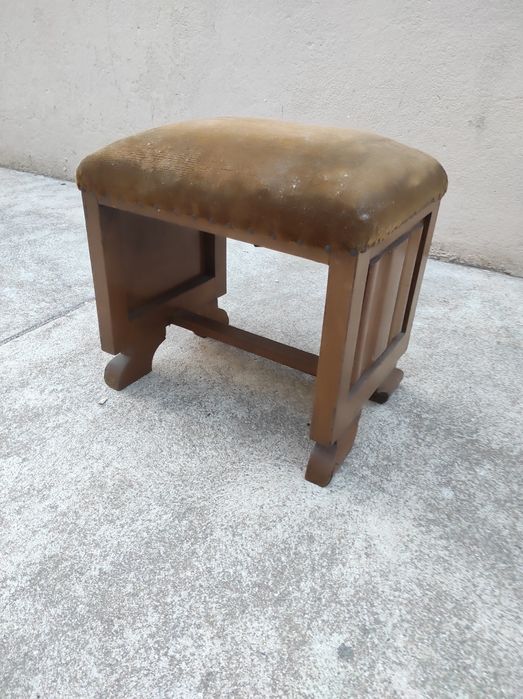Banquinho Art Deco para restauro