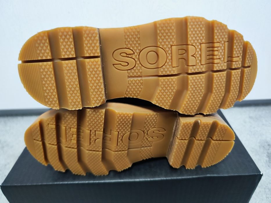 Skórzane buty SOREL Lennox Lace | Brązowe Trapery | Rozmiar 36
Opis: