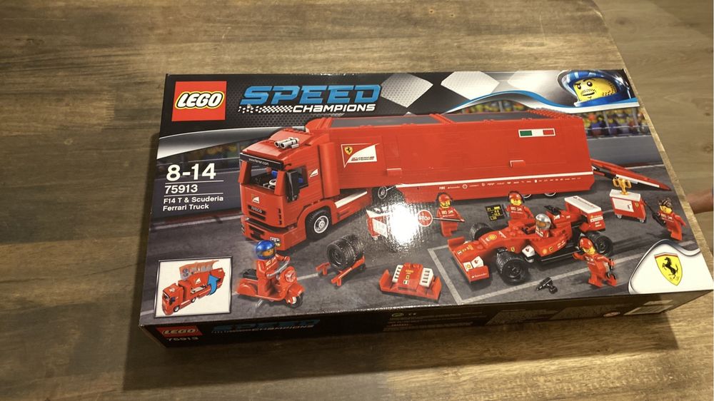 Lego Speed Champions 75913 Ciężarowka F14 T & Scuderia Ferrari