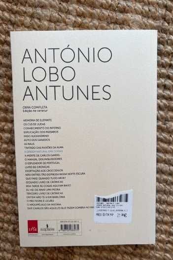 António Lobo Antunes - Ordem Natural das Coisas (NOVO-portes grátis)