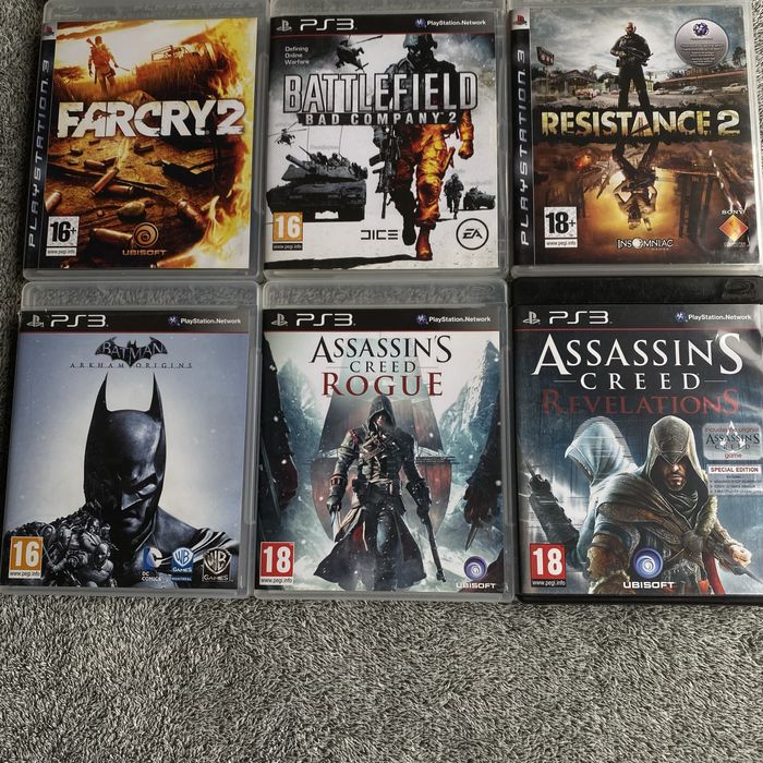 Диски с играми на PS3 лицензия