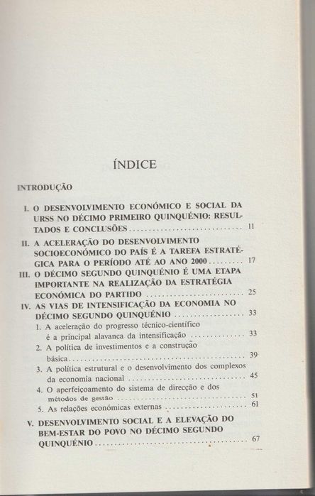Sobre as Direcções Principais do Desenvolvimento Económico...