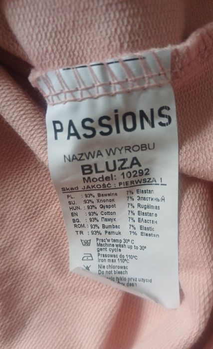 Bluza damska z kapturem Passions Fashion