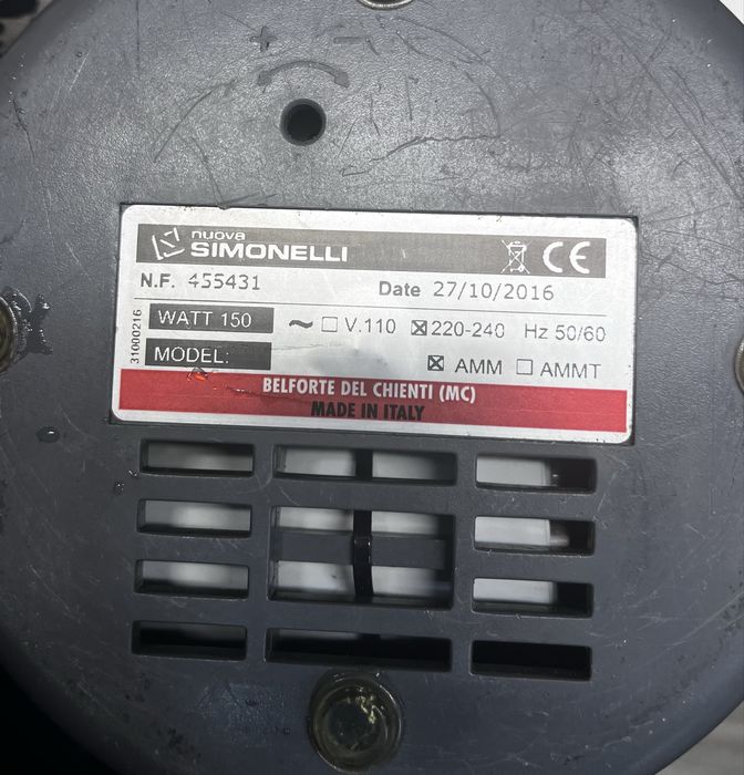 Напівпрофесійна кавомолка Nuova Simonelli