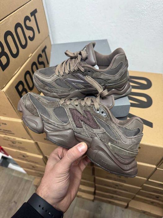 Кроссовки New Balance 9060 brown  Нью Беленс 9060 коричневые 37 38 39