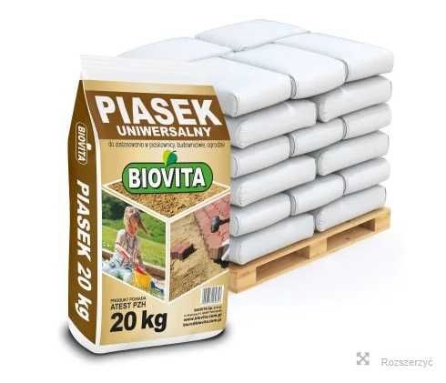 Piasek Uniwersalny TONA (,budowa, ogród, przeciw gołoledzi) 50x20kg