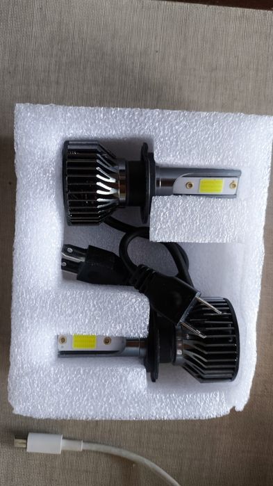 Lâmpadas h7 led refrigeradas