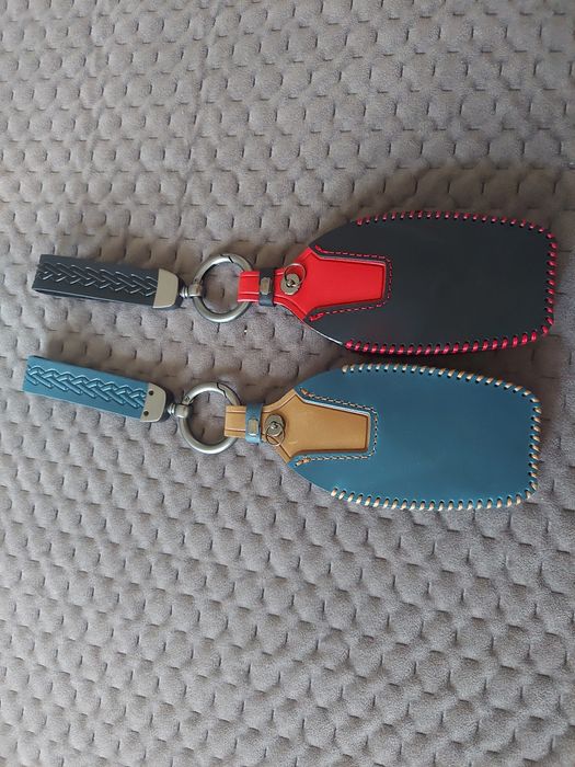 Шкіряний чохол для смарт-ключа. Протиударний.