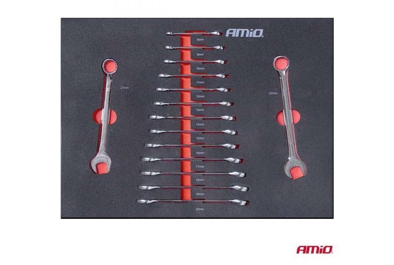 CARRINHO DE FERRAMENTAS COM CONJUNTO DE 258 PEÇAS, 840 × 460 × 870 MM, AMiO-04892