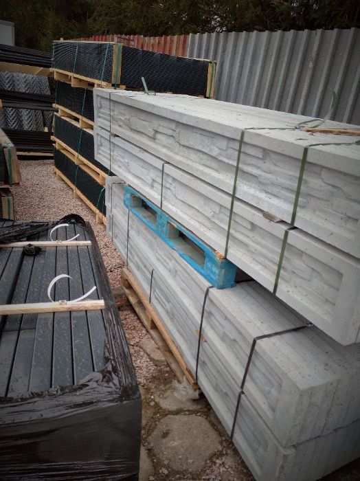 panel ogrodzenie podmurówka panele