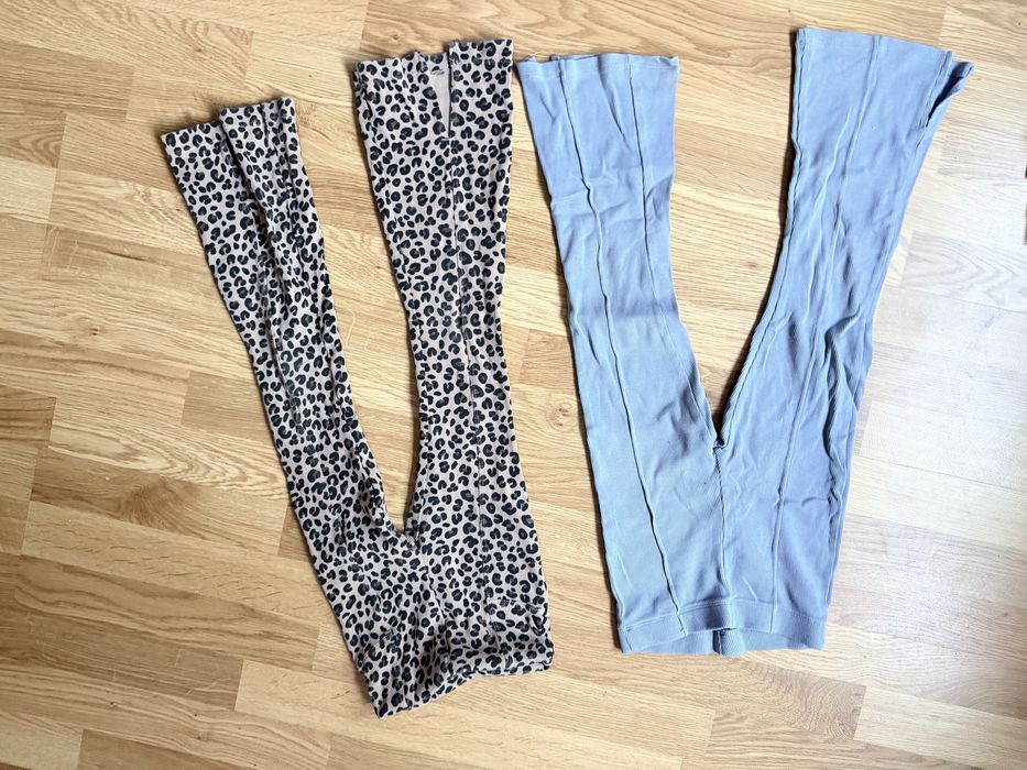 Світшот Stitch лосіни кльош в рубчик Zara